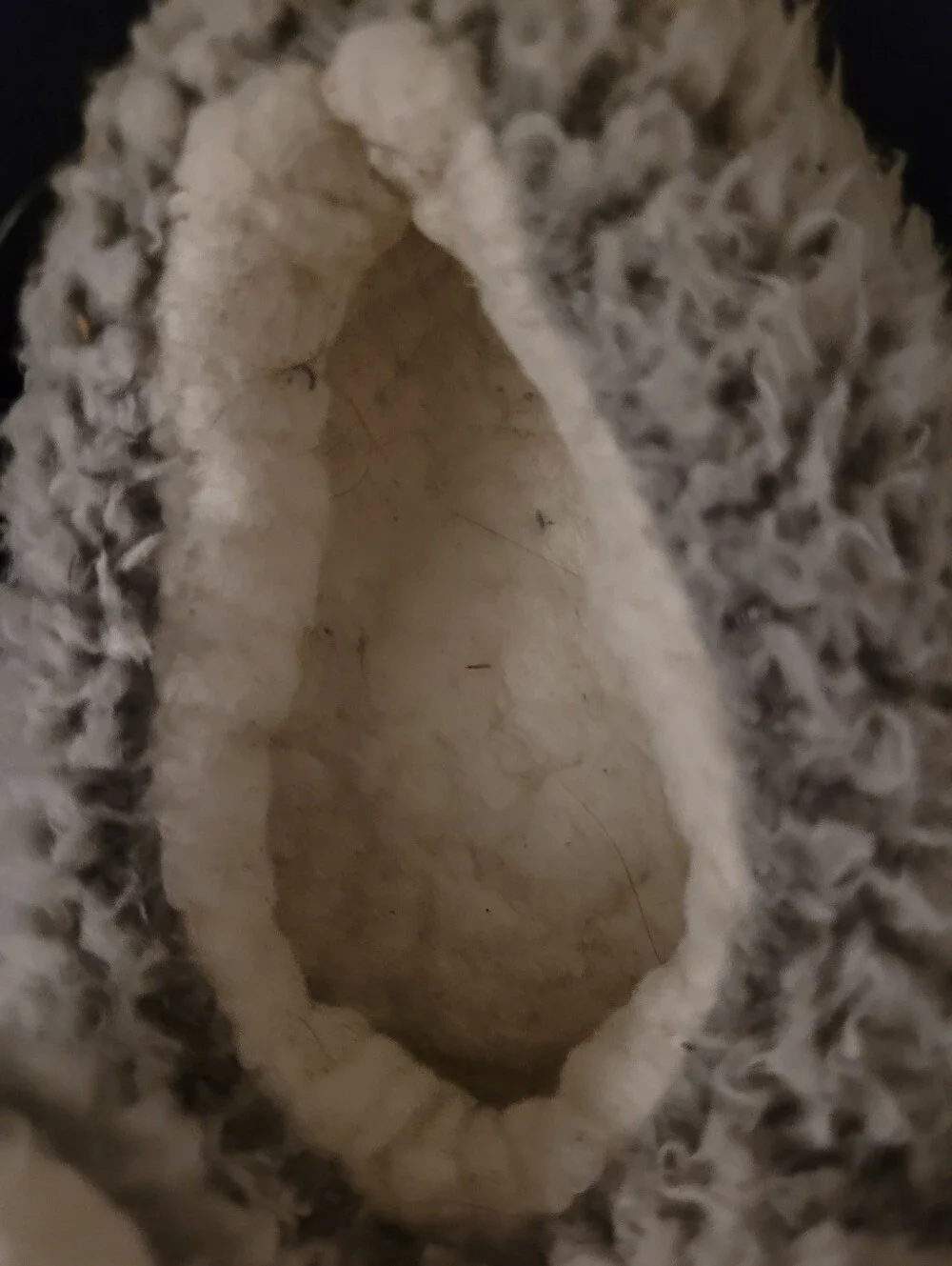 Cozylook Gray Bunny Slippers Size 11-13